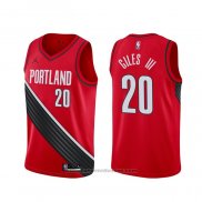 Maglia Portland Trail Blazers Harry Giles Iii #20 Statement Rosso