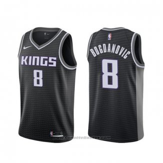 Maglia Sacramento Kings Bogdan Bogdanovic #8 Statement Nero