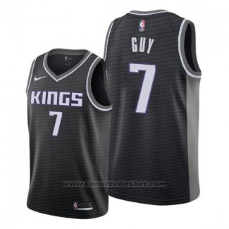 Maglia Sacramento Kings Kyle Guy #7 Statement 2019-20 Nero