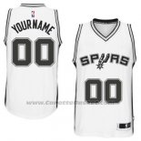 Maglia San Antonio Spurs Personalizzate Bianco