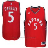 Maglia Toronto Raptors DeMarre Carroll #5 Rosso