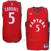 Maglia Toronto Raptors DeMarre Carroll #5 Rosso