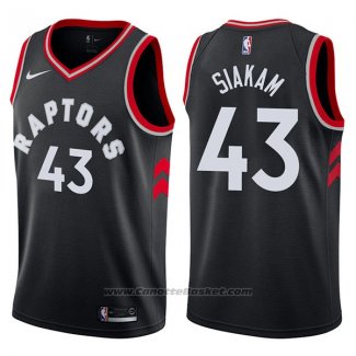 Maglia Toronto Raptors Pascal Siakam #43 Statement 2017-18 Nero