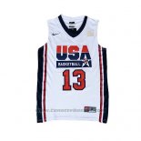 Maglia USA 1992 Chris Paul #13 Bianco