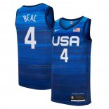 Maglia USA 2021 Bradley Beal NO 4 Blu