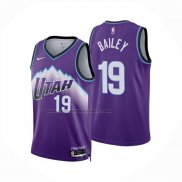 Maglia Utah Jazz Ace Bailey No 19 Icon 2025-26 Viola