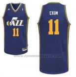 Maglia Utah Jazz Dante Exum #11 Blu