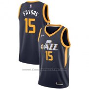 Maglia Utah Jazz Derrick Favors #15 Icon 2017-18 Blu