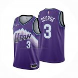 Maglia Utah Jazz Keyonte George No 3 Icon 2025-26 Viola