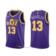 Maglia Utah Jazz Tony Bradley #13 Hardwood Classics Viola