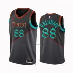 Maglia Washington Wizards Danilo Gallinari #88 Citta 2023-24 Nero