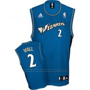 Maglia Washington Wizards John Wall #2 Retro Blu