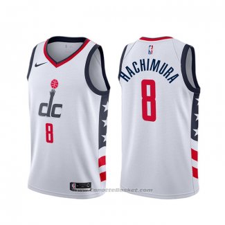 Maglia Washington Wizards Rui Hachimura #8 Citta Bianco