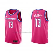 Maglia Washington Wizards Thomas Bryant #13 Citta 2022-23 Rosa