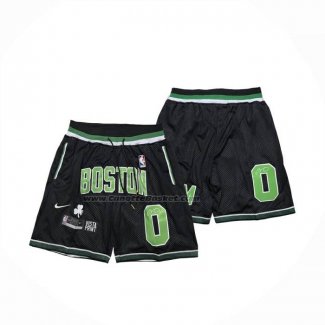 Pantaloncini Boston Celtics Just Don Nero