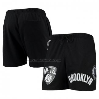 Pantaloncini Brooklyn Nets Pro Standard Mesh Capsule Nero