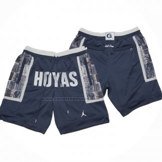 Pantaloncini Georgetown Hoyas Just Don 1995-96 Blu