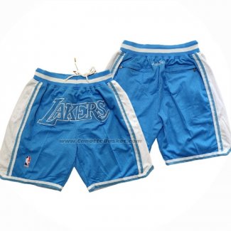 Pantaloncini Los Angeles Lakers Just Don Blu2