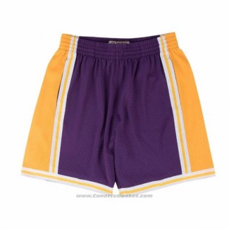 Pantaloncini Los Angeles Lakers Mitchell & Ness Viola