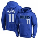 Felpa con Cappuccio Dallas Mavericks Kyrie Irving Citta 2023-24 Blu