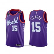 Maglia 2020 Rising Star Brandon Clarke #15 World Viola