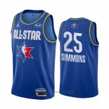 Maglia All Star 2020 Philadelphia 76ers Ben Simmons #25 Blu