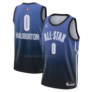 Maglia All Star 2023 Indiana Pacers Tyrese Haliburton #0 Blu