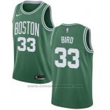 Maglia Bambino Boston Celtics Larry Bird #33 Citta 2018 Verde