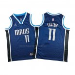 Maglia Bambino Dallas Mavericks Kyrie Irving No 11 Blu