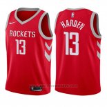 Maglia Bambino Houston Rockets James Harden #13 Icon 2017-18 Rosso