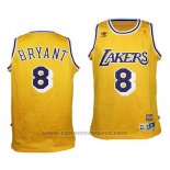 Maglia Bambino Los Angeles Lakers Kobe Bryant #8 Retro Giallo