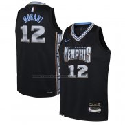 Maglia Bambino Memphis Grizzlies Ja Morant #12 Citta 2022-23 Nero