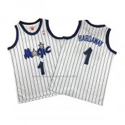 Maglia Bambino Orlando Magic Penny Hardaway #1 Mitchell & Ness 1993-94 Bianco