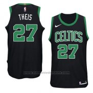 Maglia Boston Celtics Daniel Theis #27 Statement 2018 Nero