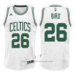Maglia Boston Celtics Jabari Bird #26 Swingman Home 2017-18 Bianco