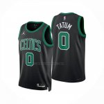 Maglia Boston Celtics Jayson Tatum No 0 Statement 2025-26 Nero
