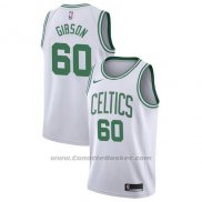 Maglia Boston Celtics Jonathan Gibson #60 Association 2017-18 Bianco