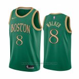 Maglia Boston Celtics Kemba Walker #8 Citta Verde