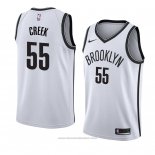 Maglia Brooklyn Nets Mitch Creek #55 Association 2018 Bianco