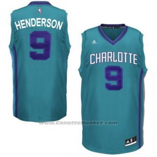 Maglia Charlotte Hornets Gerald Henderson #9 Verde