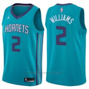 Maglia Charlotte Hornets Marvin Williams #2 Icon 2017-18 Verde