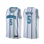 Maglia Charlotte Hornets Nicolas Batum #5 Classic Bianco
