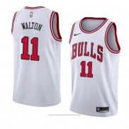 Maglia Chicago Bulls Derrick Walton #11 Association 2018 Bianco