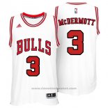 Maglia Chicago Bulls Doug McDermott #3 Bianco