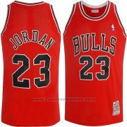 Maglia Chicago Bulls Michael Jordan #23 Retro 1997-98 Rosso