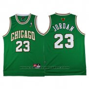 Maglia Chicago Bulls Michael Jordan #23 Retro Verde