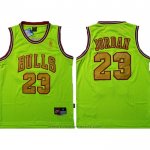 Maglia Chicago Bulls Michael Jordan #23 Verde
