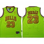 Maglia Chicago Bulls Michael Jordan #23 Verde