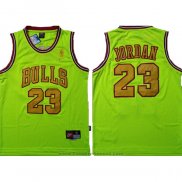 Maglia Chicago Bulls Michael Jordan #23 Verde