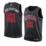 Maglia Chicago Bulls Ryan Arcidiacono #51 Statement 2018 Nero